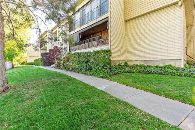 2568 S Elizabeth St Unit 5, Salt Lake City, UT 84106 - exterior space featuring a lawn