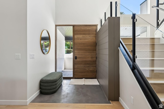 3520 S Westwood Dr E, Millcreek, UT 84109 - entryway with concrete flooring and baseboards