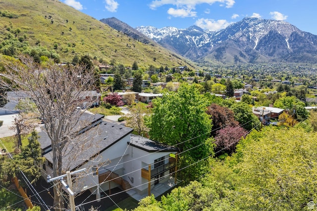 3520 S Westwood Dr E, Millcreek, UT 84109 - birds eye view of property featuring a mountain view