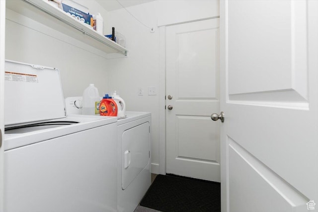 2396 N 150 E, North Logan, UT 84341 - laundry room with washer and dryer and laundry area
