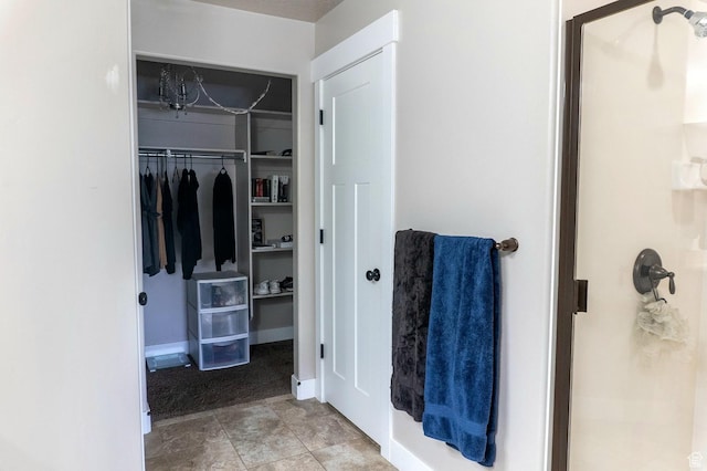 954 S 2040 W, Orem, UT 84059 - bathroom with a stall shower and a walk in closet