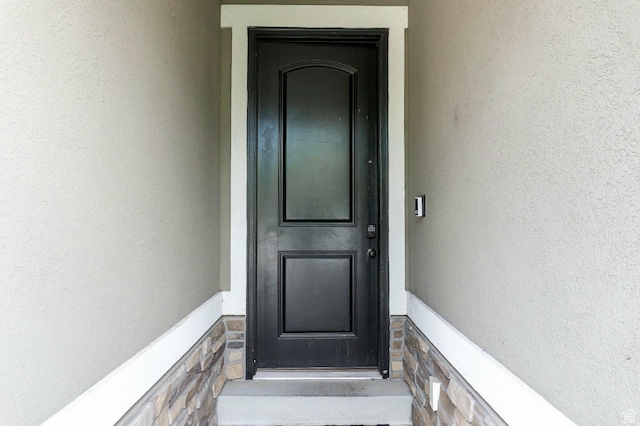 954 S 2040 W, Orem, UT 84059 - property entrance with stucco siding and stone siding
