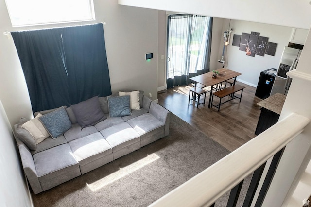 954 S 2040 W, Orem, UT 84059 - living room with dark wood finished floors and plenty of natural light