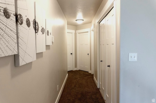 954 S 2040 W, Orem, UT 84059 - corridor with baseboards and dark colored carpet
