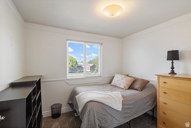 4990 S Hensley Cir, Taylorsville, UT 84129 - carpeted bedroom with baseboards and ornamental molding