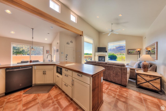 3686 S Spanish Valley Dr Unit K-2, Moab, UT 84532 - kitchen featuring dishwasher, a wealth of natural light, open floor plan, and a sink