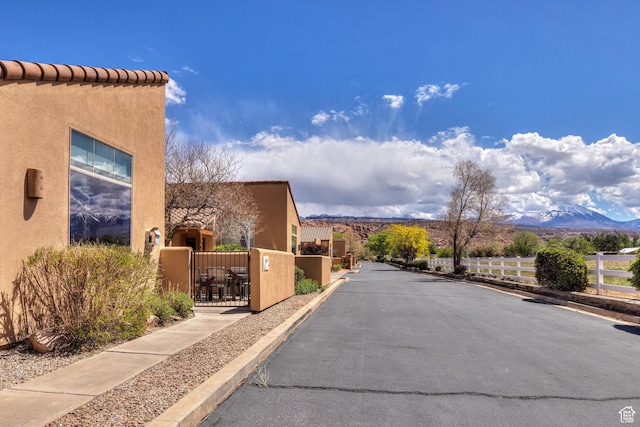 3686 S Spanish Valley Dr Unit K-2, Moab, UT 84532 - view of road featuring a gate and curbs