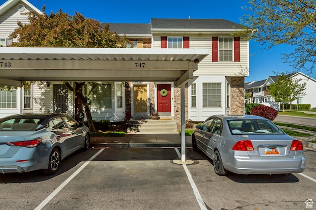 747 N 200 E, Springville, UT 84663 - view of property with covered and uncovered parking