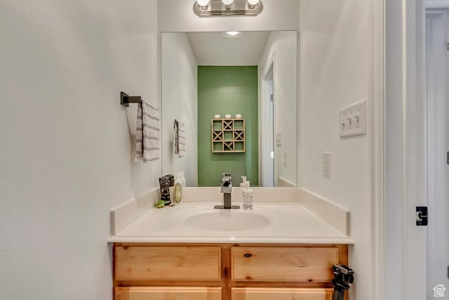 747 N 200 E, Springville, UT 84663 - bathroom featuring vanity and visible vents