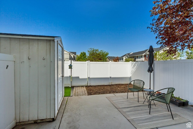 747 N 200 E, Springville, UT 84663 - view of patio with a fenced backyard