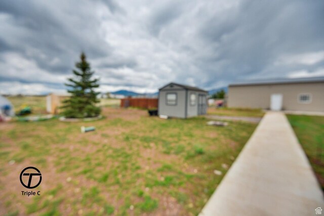 249 E 1800 N, Beaver, UT 84713 - view of yard with a storage unit and an outbuilding