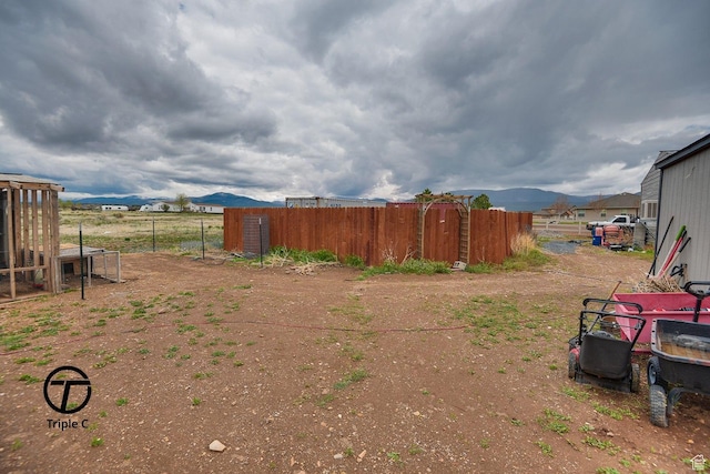 249 E 1800 N, Beaver, UT 84713 - view of yard with fence and a mountain view