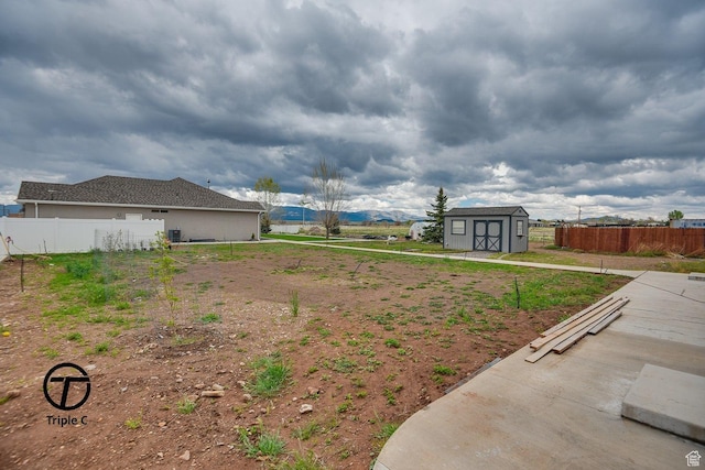 249 E 1800 N, Beaver, UT 84713 - view of yard with a storage unit, fence, and an outdoor structure