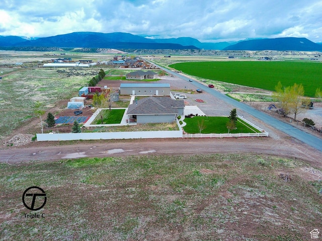 249 E 1800 N, Beaver, UT 84713 - view from above of property featuring a mountainous background