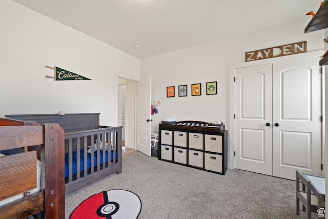 12735 W Kimberly Cir, Tremonton, UT 84337 - bedroom featuring a closet and carpet floors