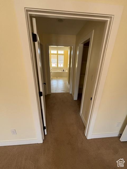 2577 W 5300 N Unit 11, Cedar City, UT 84721 - hall with carpet and baseboards