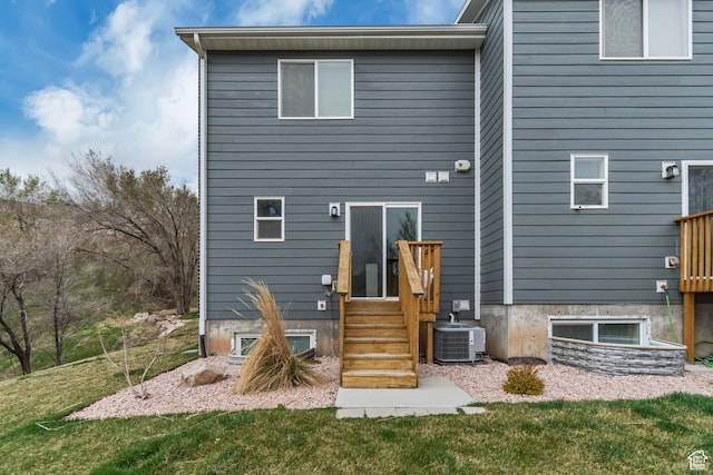 1679 S 1355 E Unit A21, Ogden, UT 84404 - back of house with central AC and a yard
