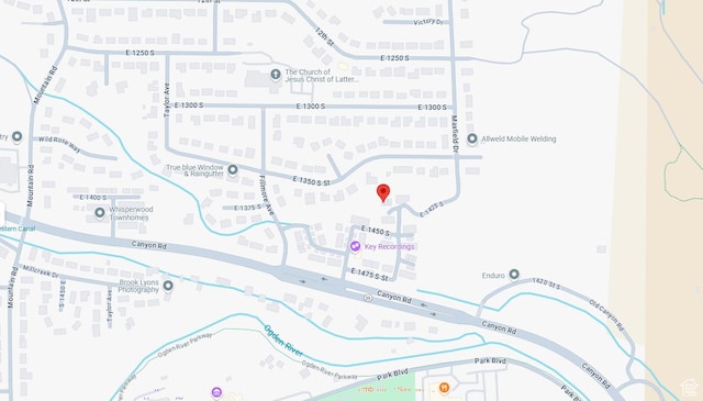 1679 S 1355 E Unit A21, Ogden, UT 84404 - map of property location