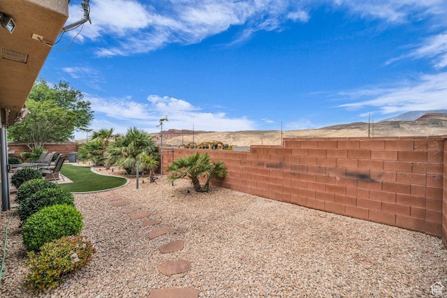 3322 W Bonita, Hurricane, UT 84737 - view of yard with a patio area and a fenced backyard