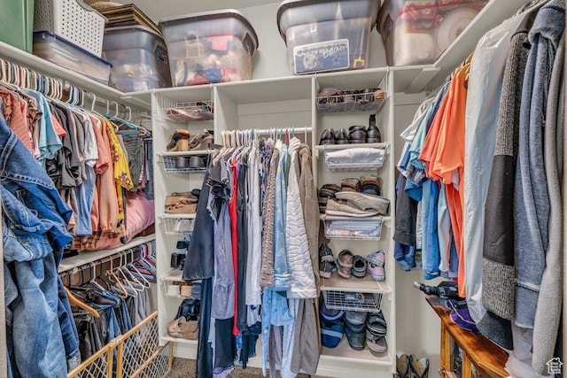 3322 W Bonita, Hurricane, UT 84737 - walk in closet with carpet flooring