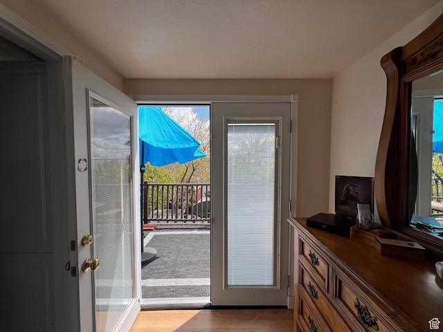 view of doorway