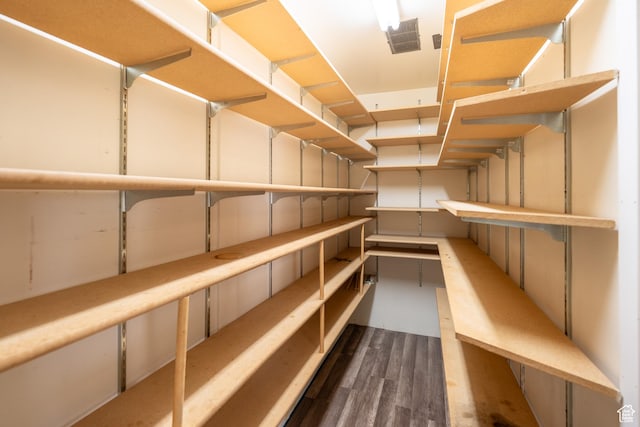storage room with visible vents