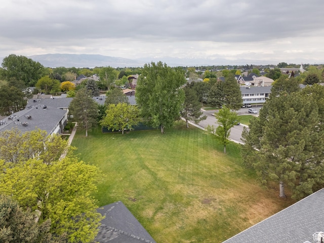 birds eye view of property featuring a residential view