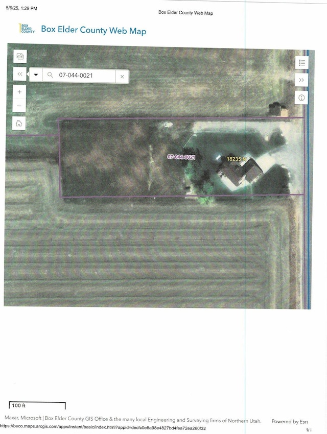 18235 N 4400 W, Fielding, UT 84311 - map location