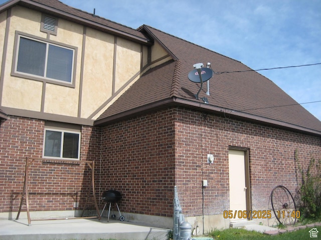 18235 N 4400 W, Fielding, UT 84311 - view of side of home featuring brick siding