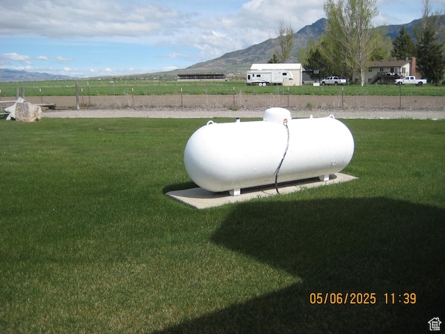 18235 N 4400 W, Fielding, UT 84311 - view of yard with a mountain view and a rural view