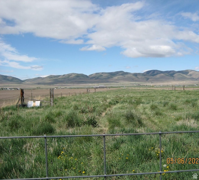 18235 N 4400 W, Fielding, UT 84311 - mountain view featuring a rural view