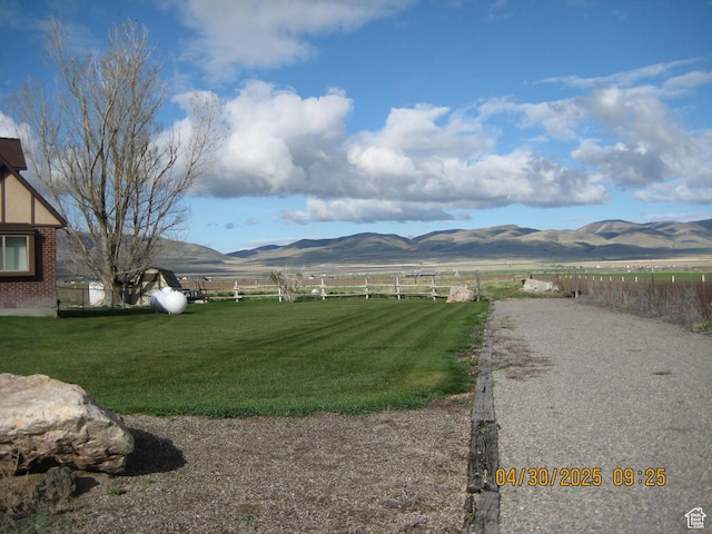 18235 N 4400 W, Fielding, UT 84311 - mountain view featuring a rural view