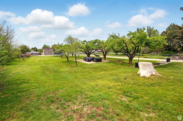 569 N 700 E, Mapleton, UT 84664 - view of yard with a shed and an outbuilding