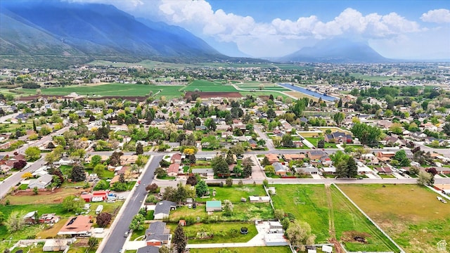 569 N 700 E, Mapleton, UT 84664 - birds eye view of property featuring a mountain view and a residential view