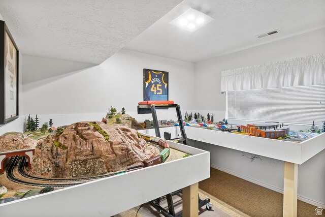 235 W 1000 N, Bountiful, UT 84010 - carpeted bedroom with baseboards, visible vents, and a textured ceiling