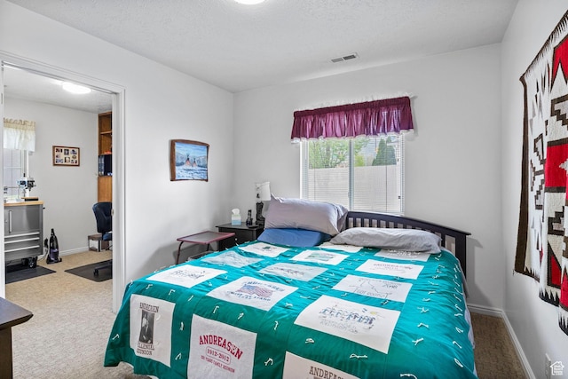 235 W 1000 N, Bountiful, UT 84010 - carpeted bedroom featuring baseboards, visible vents, and a textured ceiling