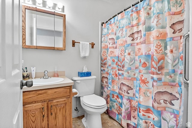 235 W 1000 N, Bountiful, UT 84010 - full bathroom with curtained shower, vanity, and toilet