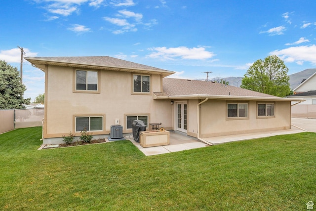 235 W 1000 N, Bountiful, UT 84010 - rear view of property with a yard, a patio area, stucco siding, and fence