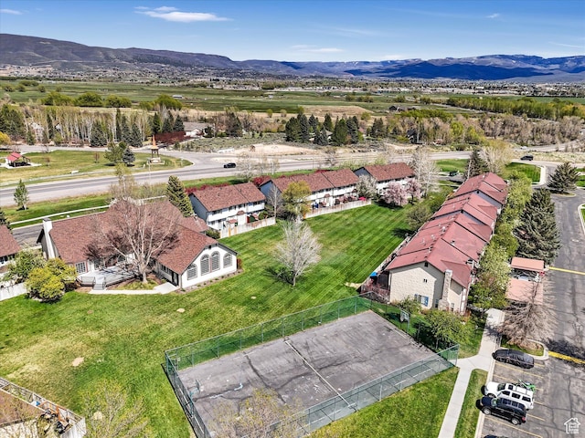 890 E Hamlet Cir N, Midway, UT 84049 - birds eye view of property featuring a mountain view