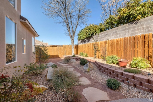 1056 W 100 N, St George, UT 84770 - view of yard with a fenced backyard