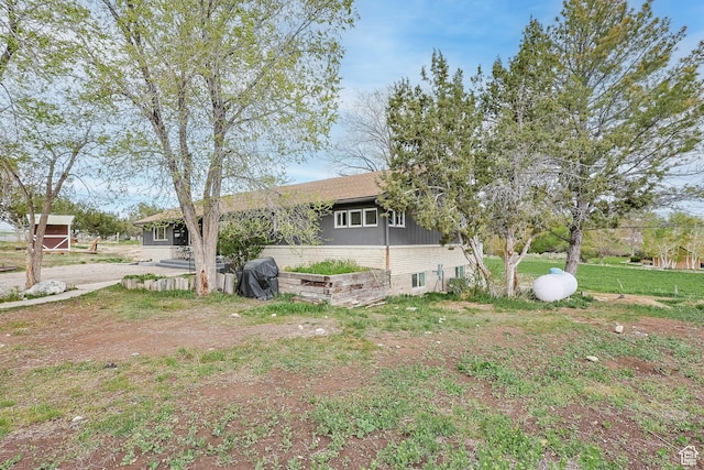view of yard