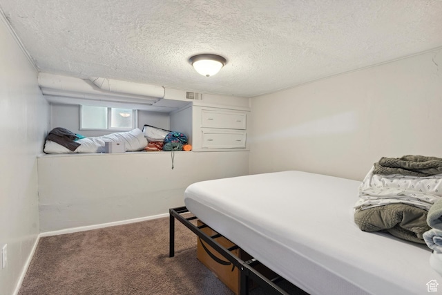 1923 S 600 E, Salt Lake City, UT 84105 - carpeted bedroom featuring a textured ceiling, visible vents, and baseboards