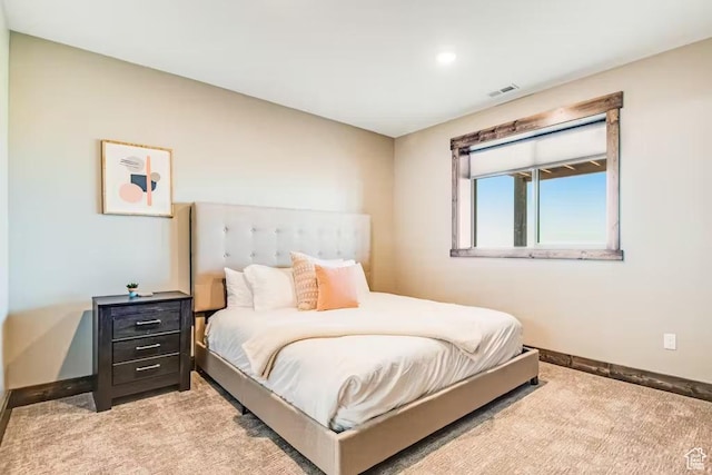 2869 S Chukar Dr Unit 63, Garden City, UT 84028 - carpeted bedroom featuring baseboards and visible vents