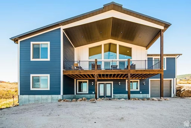 2869 S Chukar Dr Unit 63, Garden City, UT 84028 - back of house with an attached garage