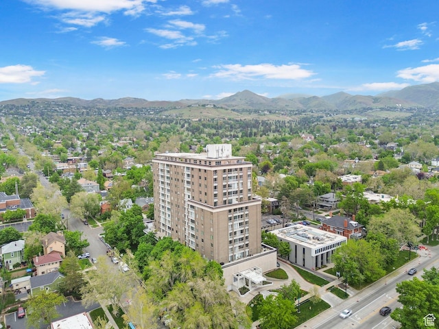 777 E S Temple S Unit 11B, Salt Lake City, UT 84102 - aerial view featuring a mountain view