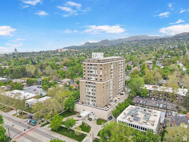 777 E S Temple S Unit 11B, Salt Lake City, UT 84102 - bird's eye view with a mountain view