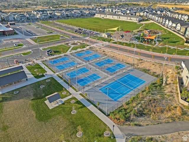 aerial view