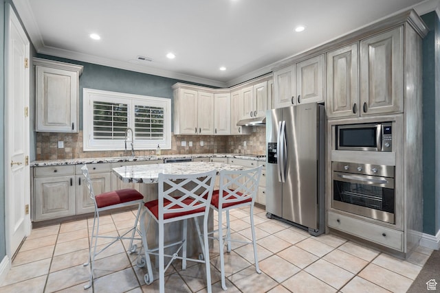 2428 E Field Rose Dr, Holladay, UT 84121 - kitchen featuring a sink, tasteful backsplash, under cabinet range hood, and appliances with stainless steel finishes