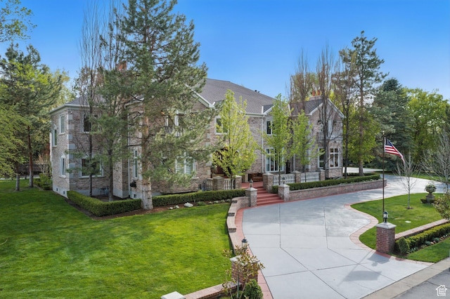 2428 E Field Rose Dr, Holladay, UT 84121 - view of property's community featuring a lawn