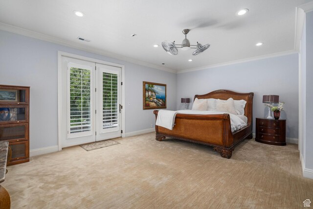 2428 E Field Rose Dr, Holladay, UT 84121 - bedroom featuring baseboards, visible vents, and access to exterior